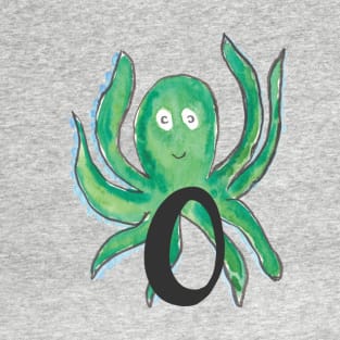 O is for Octopus T-Shirt